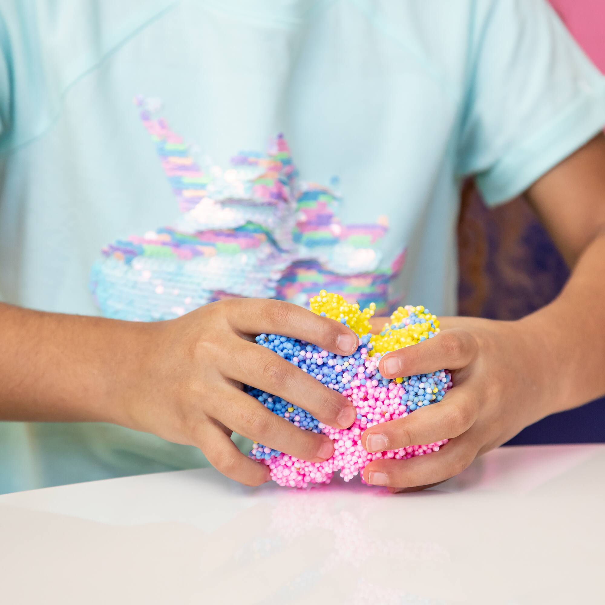 Educational Insights® Playfoam Jumbo Pod Unicorn Mane, Set of 12